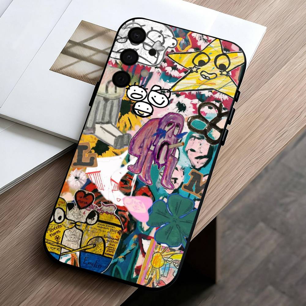 L-Latin Mafia Phone Case For Samsung Galaxy A73,A72,A71,A70,A53,A52,A51,Soft Silicone Black Cover