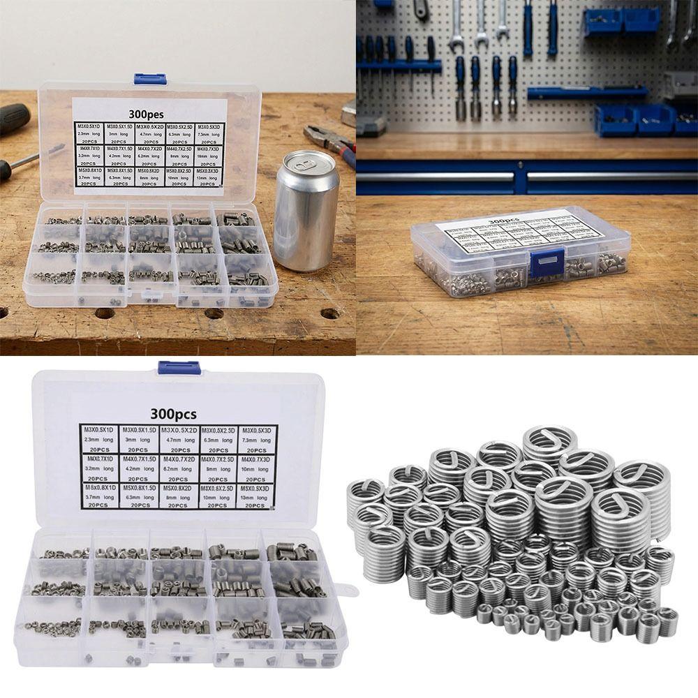M3-M5 Combination Wire Thread Inserts High Strength Thread Protection Inserts  Thread Repair