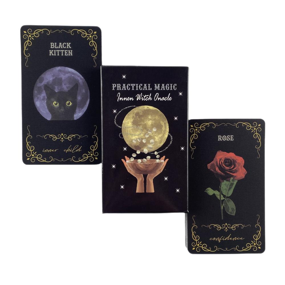Practical Magic Innen Witch Oracle Cards Divination Deck English Vision Edition Tarot Board Playing Game For Party