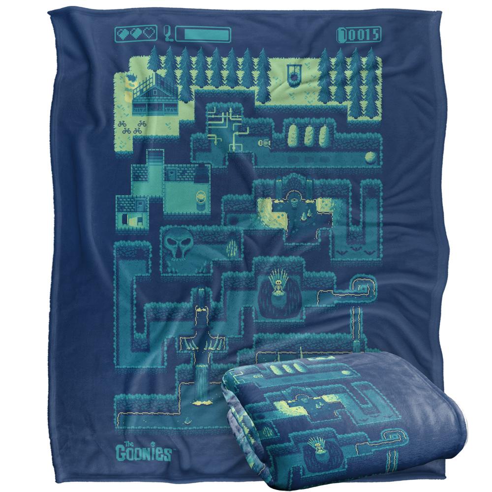 The Goonies Silky 8-Bit Supersoft Blanket