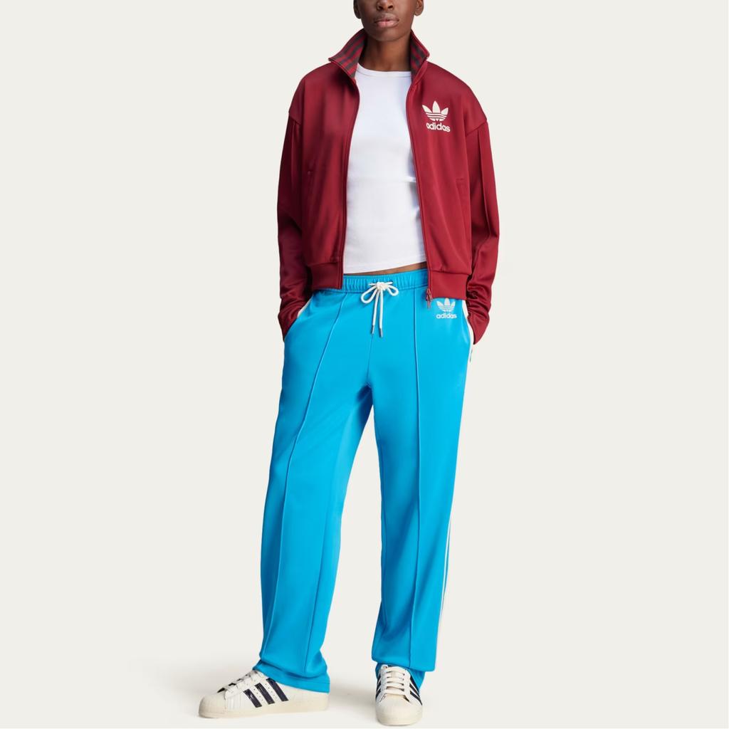 Adidas X Wales Bonner Track Top Collegiate Burgundy Women Tops Red JJ2933