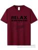Electric Guitar Nevan Music Tshirt Relax The Bass Player Is Here 100% Cotton Fashionable Black T Shirt Summer Popular Tees