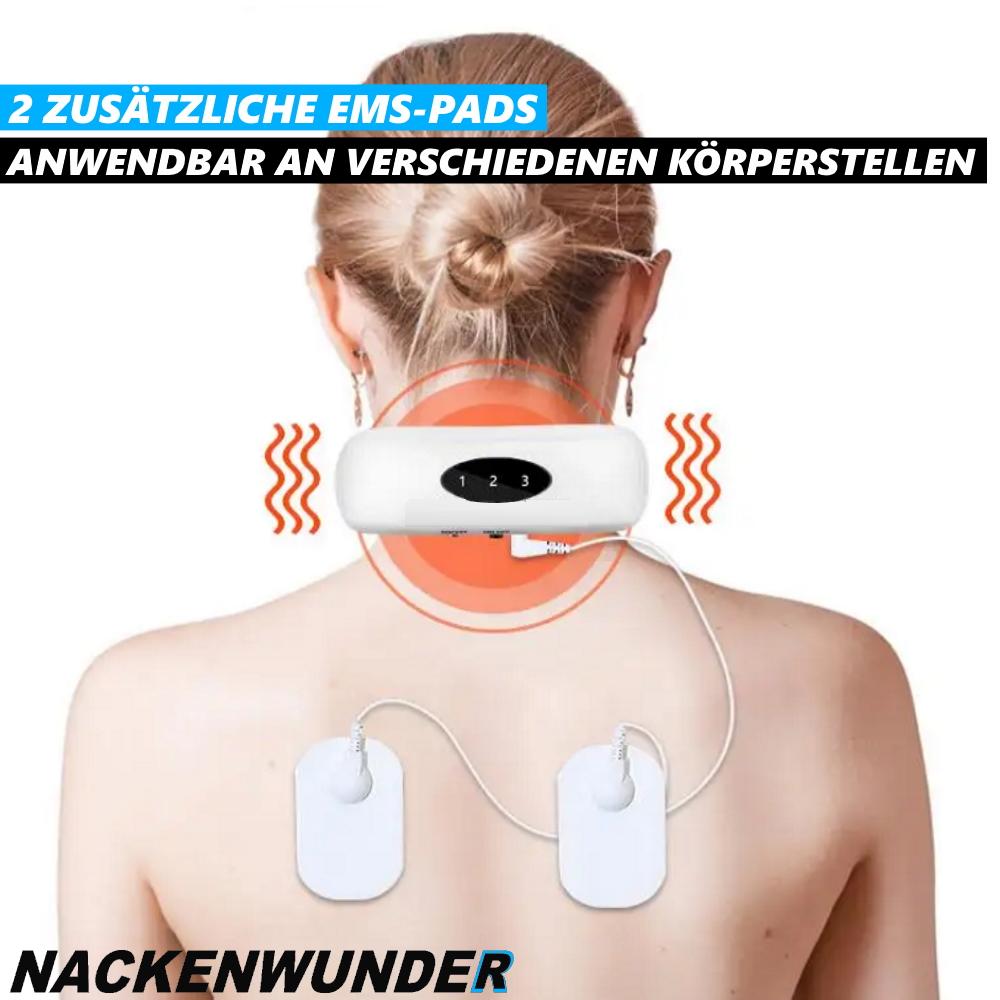 NACKENWUNDER Masážní přístroj na krk Masáž Masážní přístroj Vibrace Funkce vyhřívání