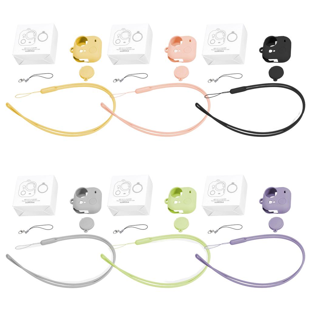 Secure Flexible Silicone Protector Case For 360 Go Ultra Cover Thumb Sized Camera With Lens Cap