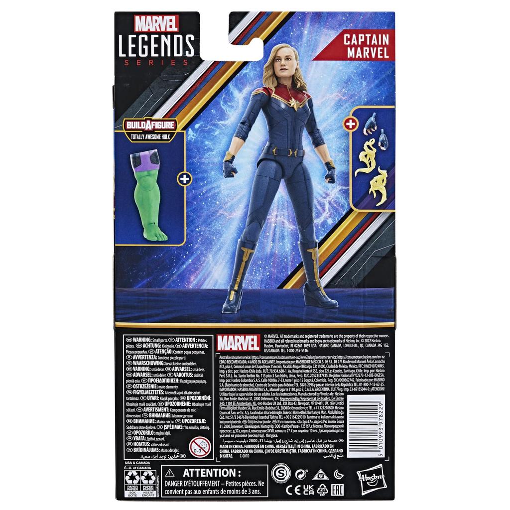 Hasbro Marvel Legends Series Captain Action Ages 4 and Authentic Marvel, Marvel's 6-inch (15 Cm) Figure, Up, F3680,