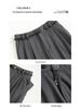 2025 Women's High-Waisted Tencel Wool Wide-Leg Pants - Versatile, Drapey, Casual Suit Style