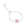 Colorful Stone Pull Chain Ring - Women's Fashionable, Trendy Statement Piece