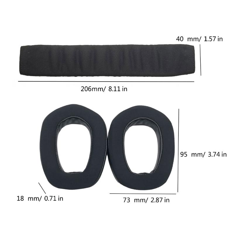 Kühlgel-Ohrpolster, Kopfbügel-Abdeckung für G435-Kopfhörer, Ohrpolster, Headsets, Ohrkissen, Reparaturteil