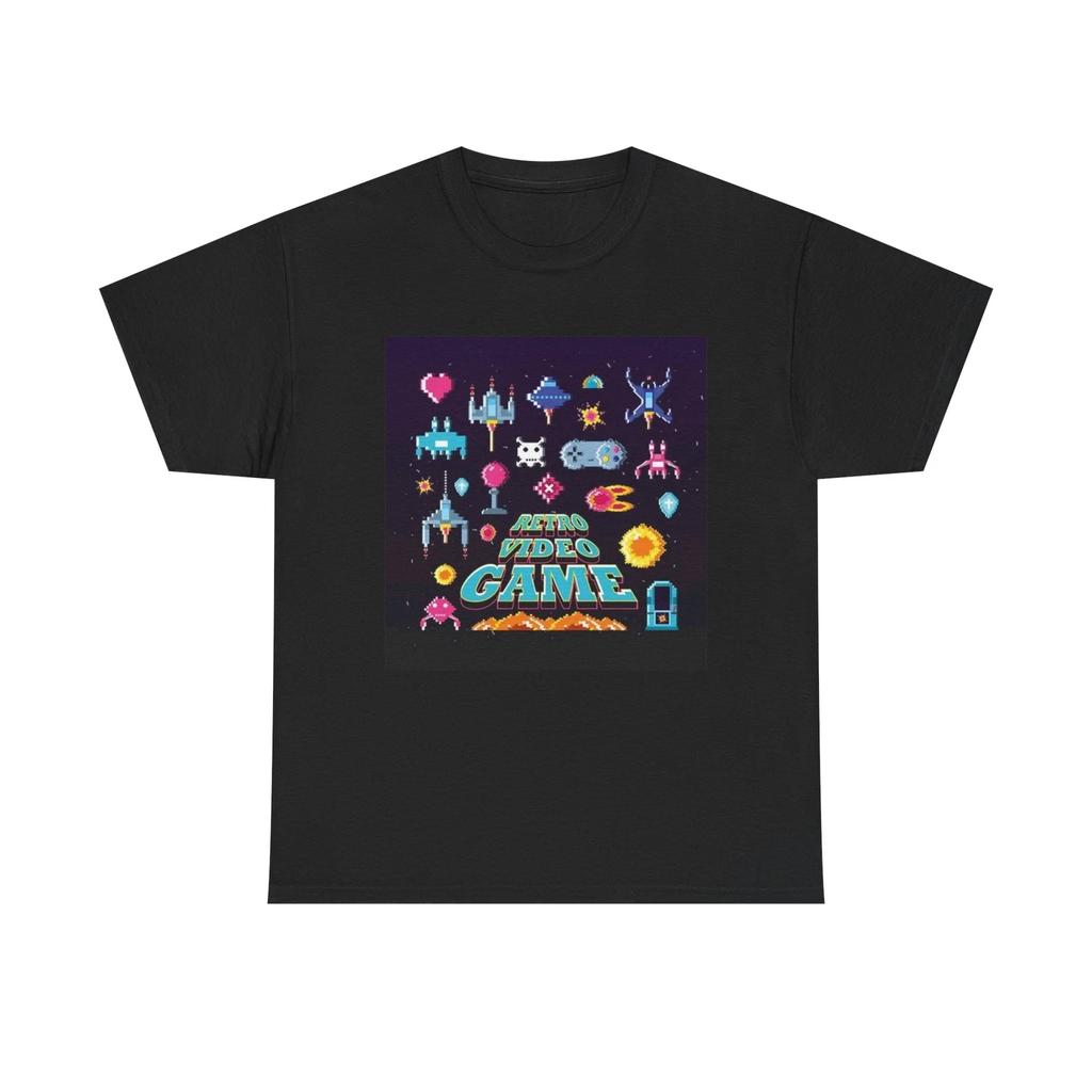Men's and Women's T-shirts Retro Arcade Gaming