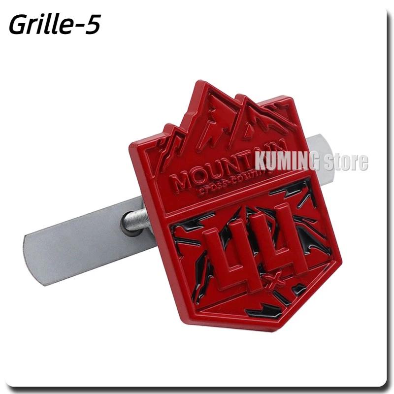 3D Metal 4X4 Mountain Cross Country Badge Auto 4WD Emblem Car Stickers Styling Decals Accessories