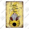 Putuo Decor Bee Vintage Metal Plaque Tin Sign Sweet Poster Wall Decoration For Garden Farm Decorative Living Room Home Decor
