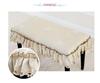 Upright Piano Cover Dustproof Cover for pianos with openings Cute Floral Embroidery Piano European Chair Half Nordic Piano Cover HIMENO (Suitable