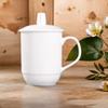 ZISIZ Ceramic Tea/Coffee Mug with Lid
