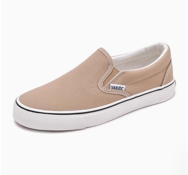 Fashion Ladies Canvas Shoes 2025 Pink Leopard Print Vulcanized Shoes Ladies Flat Shoes Leopard Print Semi Drag Flat Shoes