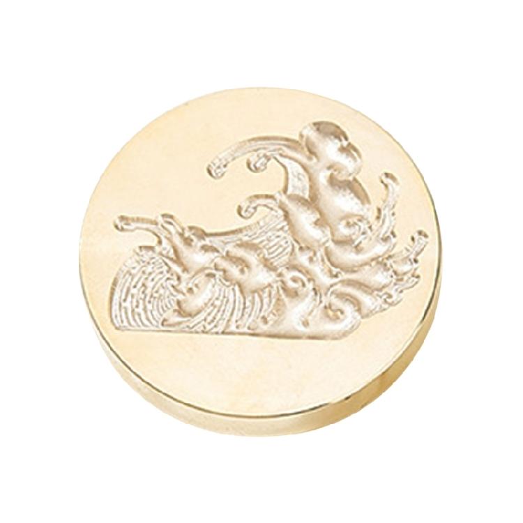 Wachssiegel Stempelkopf Ersatz für Festival Briefumschlag