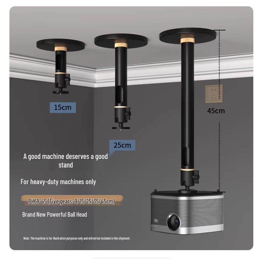 

Heavy-Duty Ceiling Projector Mount for XGIMI, JMGO, Dangbei, Big Eye Orange, Hisense, and Epson