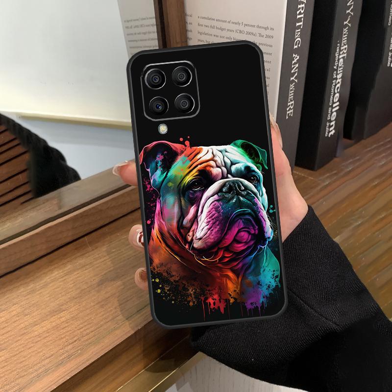 

British Bulldog Case For Samsung Galaxy M13 M53 M51 M31 M11 M14 M34 M54 M12 M32 M52 M16 M36 M56 M15 M35 M55 Samsung M55