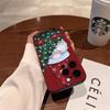 Santa Claus Elk Christmas Tree Phone Case For Samsung S25 S24 Ultra S23 Ultra S22 S21 S20 Plus Note 20 S24 23FE Shockproof Cover