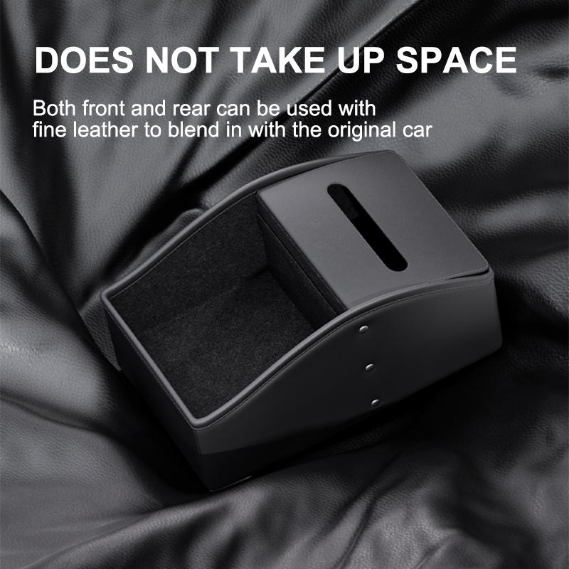 SEAMETAL Car Armrest Storage Box Auto Central Console Elbow Rest Case Multi-functional For Car Tissue Bottle Phone Holder Box