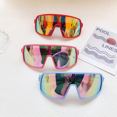 Boys' Personalized Glasses, Children's Girls' Cycling Eyeglasses, Windproof Fashion Hip Hop Sunglasses, Trendy Cool