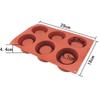 Kitchen Supplies Home Decoration Cake Tools Concrete Mold Candlestick Mould Clay Plaster Mold