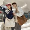 Crossbody Bag Women's Large Capacity Canvas Bag Student Class Commuter Shoulder Bag