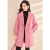 Women's Korean Style Wool Blend Oversized Winter Coat