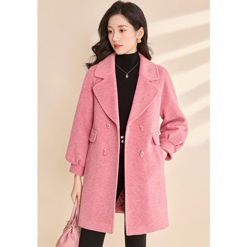 Women's Korean Style Wool Blend Oversized Winter Coat