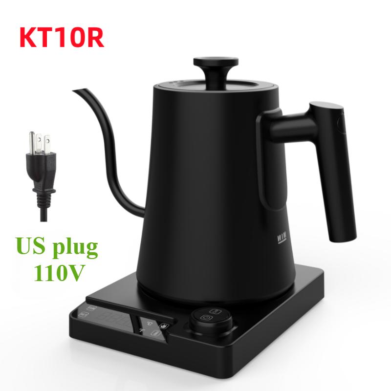 1200W Electric Gooseneck Kettle with Temperature Control Fast Boiling Gooseneck Electric Pour Over Kettle for Tea 110V/220V