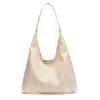 Underarm bag women's spring new fashion tote bag student solid color large capacity shoulder bag commuter bag