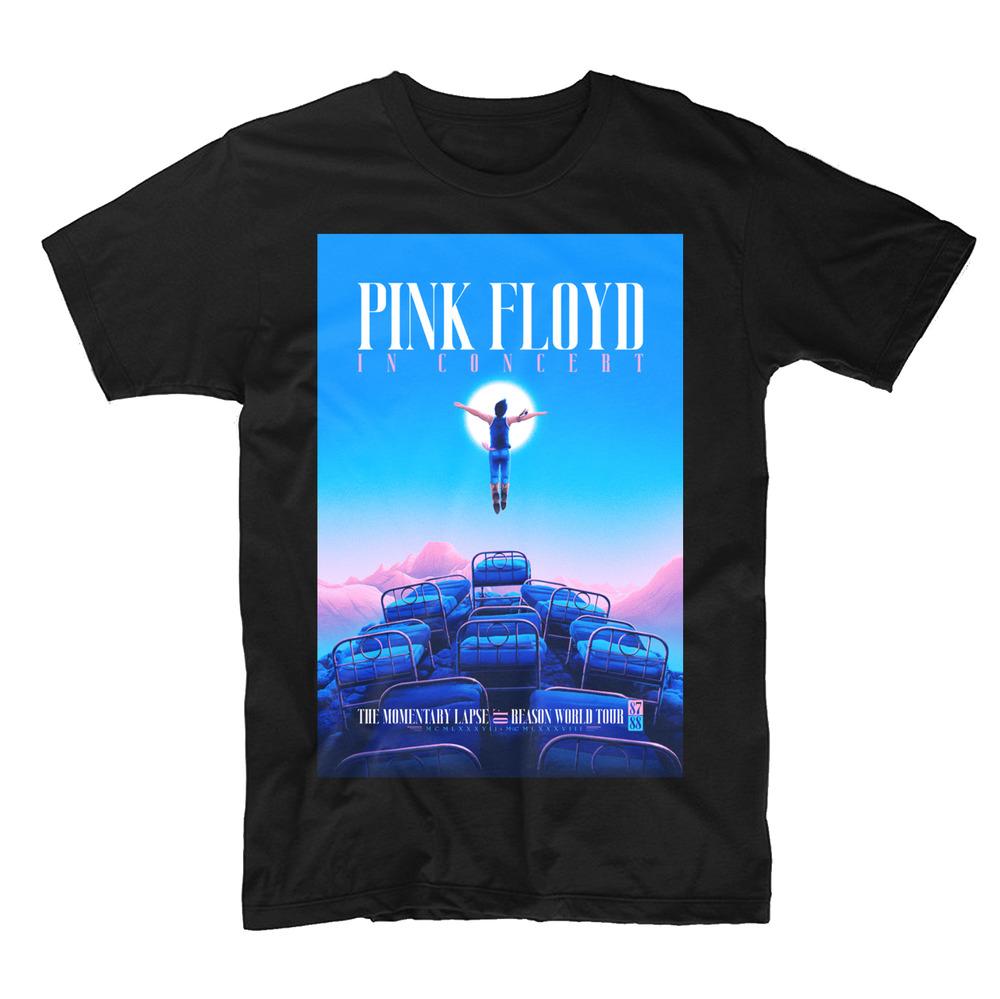 Pink Floyd В Концерте Рок Футболка Т-Ширт МУЖСКАЯ ЖЕНСКАЯ Унисекс Футболка XXL