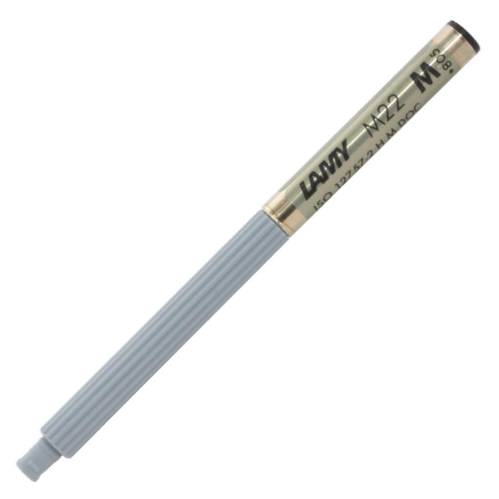 LAMY Refill Ink for Ballpoint Medium Nib LM22BK for and Aluminum Genuine imported Pen, Oil-Based, (M), Black, M, Pico, Scribble, Pens. product.