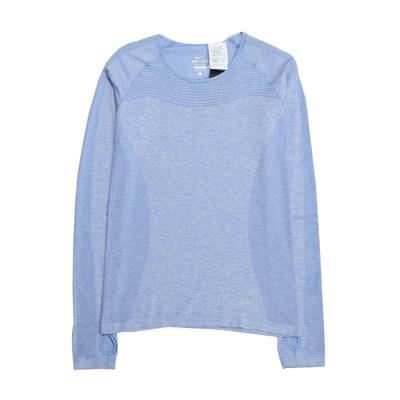 Dri-Fit Knit Running Moisture-Wicking Quick-Dry Long Sleeve T-Shirt Women Tops Blue 718583-486