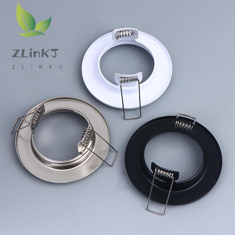 LED Downlights Frame Round Fixture Adjustable Downlight Led Holders Cutout For MR16 GU10 Bulb Holder Recessed LED Spot Light