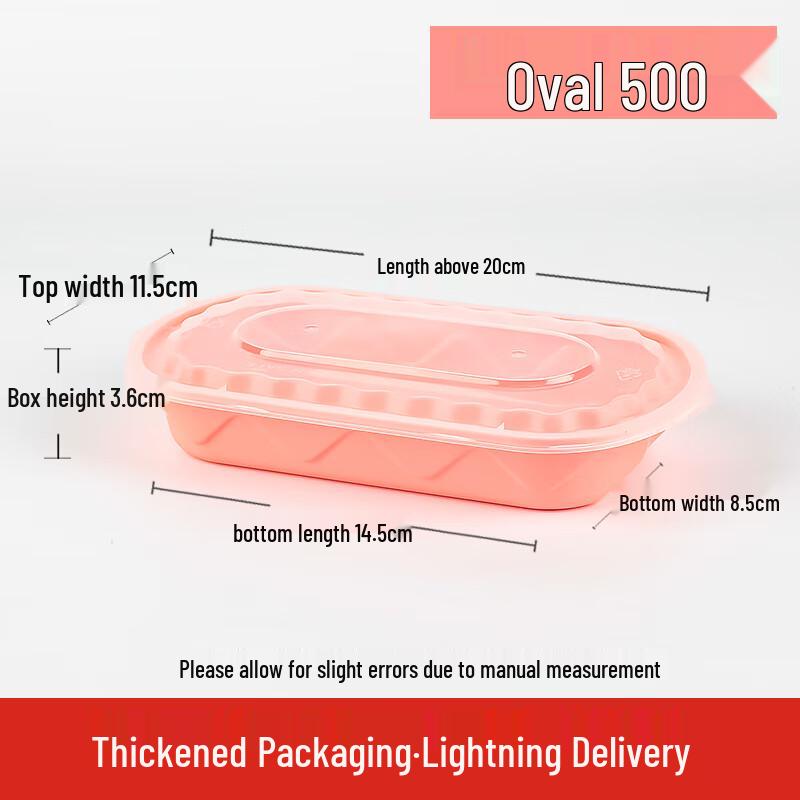 Disposable Plastic Square Lunch Boxes