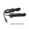 65W 45W USB Type C Universal Laptop PD Car Charger Power Supply Adapter for Laptops Notebooks Charge Cable Replacement