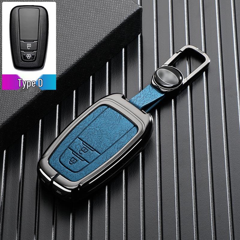 Toyota Crown Highlander Corolla Prado Camry Metal Car Key Cover
