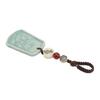 Keychain Pendant Exquisite Retro Small Water Lily Pattern Keychain Pendant for DIY Key Ring