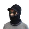 Winter Beanies Hats Thickened Windproof Warm Knitted Plush Lined Cap Men Women Outdoor Sports Motocycle Thermal Headwear