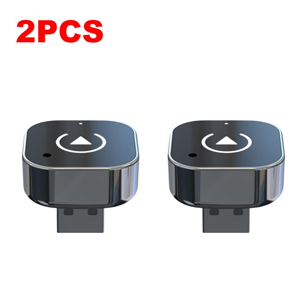 1-5PCS 2-in-1 Wireless CarPlay Android Auto Adapter Car Intelligent Systems Smart USB Dongle AI Smart Box For Car With CarPlay
