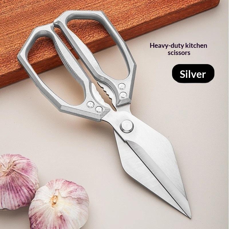 

1Pcs Multi Function Tool Food Scissor Stainless Steel Cooking Accessories Kitchen Scissors For Chicken Vegetables Barbecue Meat A2