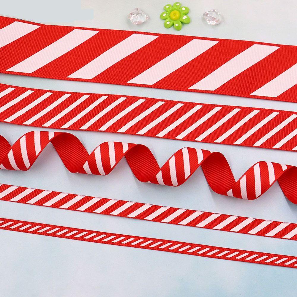 For Home Box packaging Festive DIY Crafts Gift Decoration Wreaths Ribbon Wrapping Christmas Ribbon
