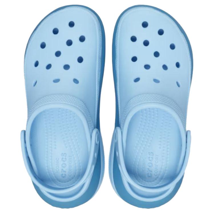 Crocs Mega Crush Matte Clog Lightweight Trendy Commuting Comfortable Outdoor Clogs Unisex clogs Blue 210749-4NS