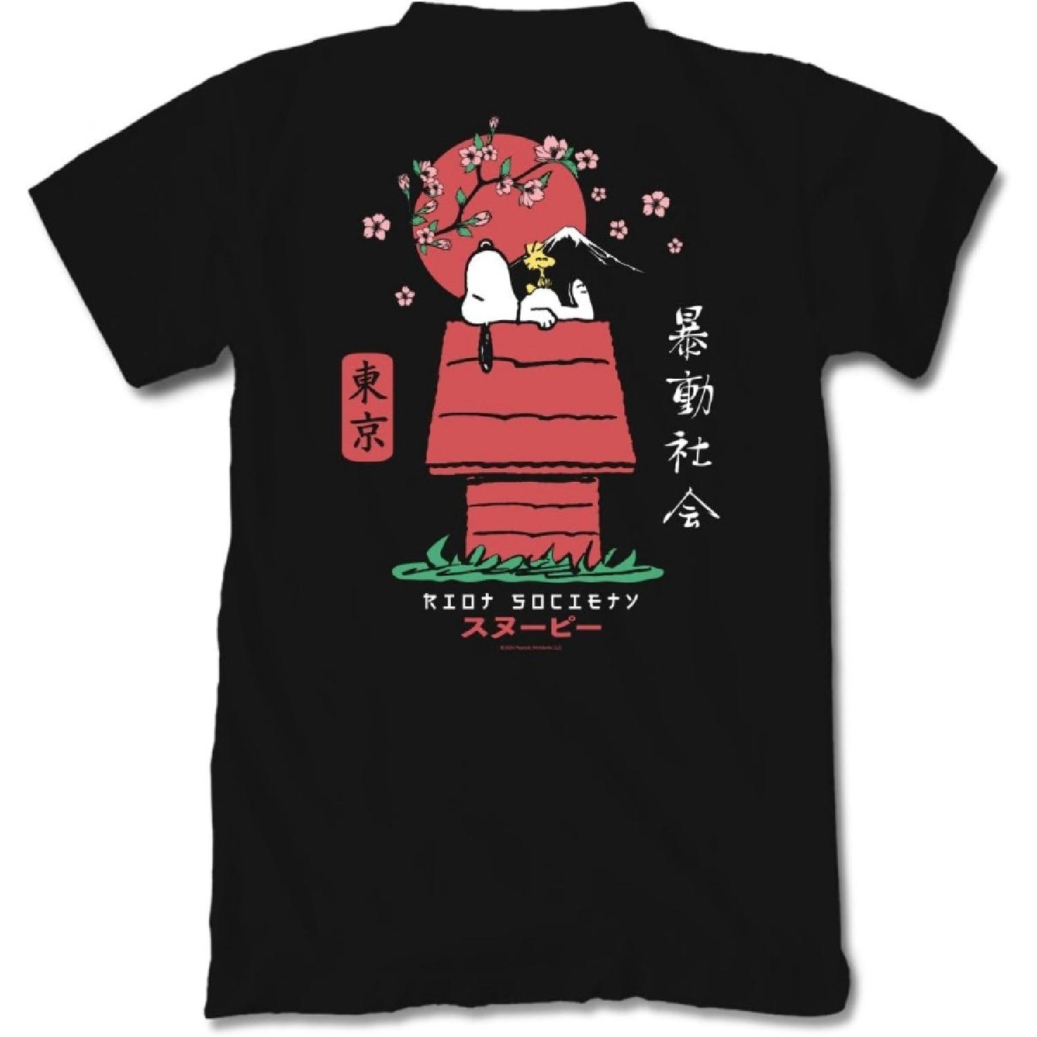 Riot Society Men s Short Sleeve Graphic and Embroidered Fashion T-Shirt S