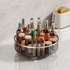 Space Saving Rotatable Shelf for Organizing Cosmetic Storage Box Fruit Spice Container Convenient Tables Shelves Rack