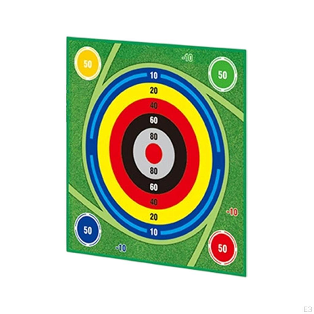 Children Golf Game Mat Set and Balls for Adults Family Backyard Toys Style A