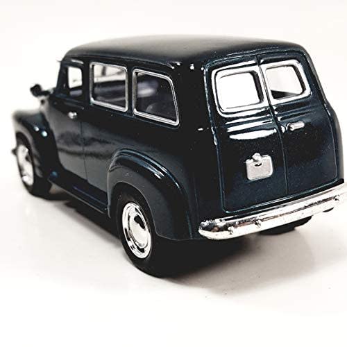 Kinsmart Chevrolet Suburban 1950 Forest Green SUV 1/36 Scale Diecast Car