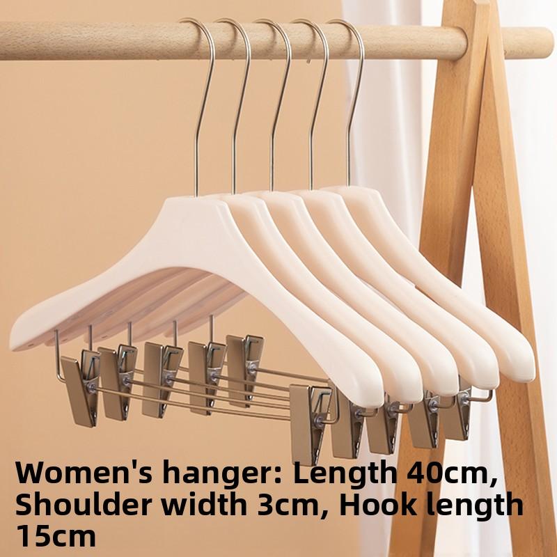 No-Trace Plastic Clothes Hangers for Clothing Stores Home Use Adult Modern Sle Iron Hook Anti-Slip Design Wardrobe Storage