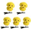 3D Tier Haarnadel Set von 5 für Mädchen Festival Niedliche Cartoon Hähnchen Seitenclip Erwachsene Kinder Familientreffen Party Haarnadel