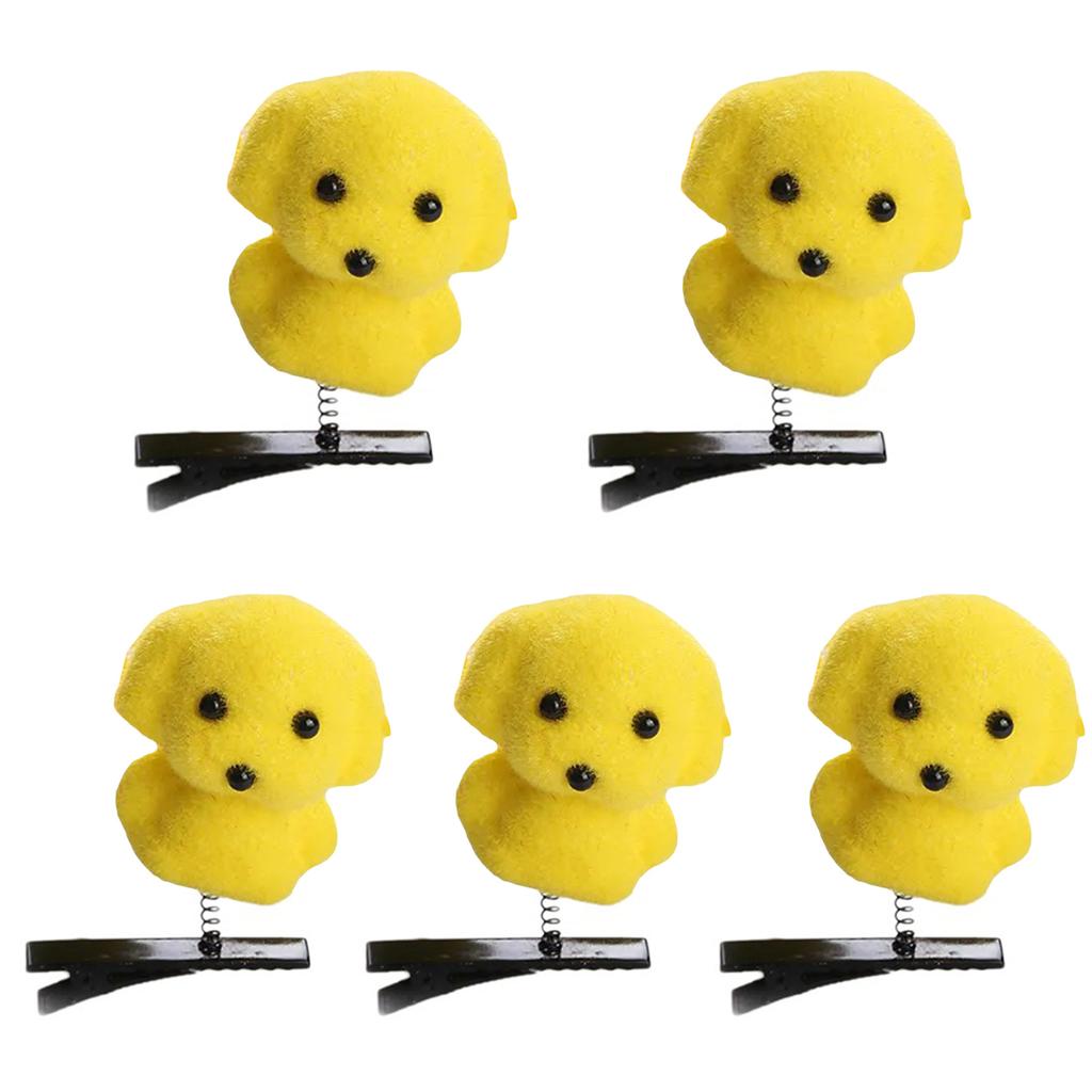 3D Tier Haarnadel Set von 5 für Mädchen Festival Niedliche Cartoon Hähnchen Seitenclip Erwachsene Kinder Familientreffen Party Haarnadel